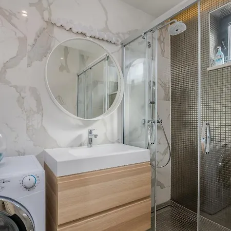 דירה Family-friendly With Swimming Pool Vantacici, Krk - 19252 מאלינסקה
